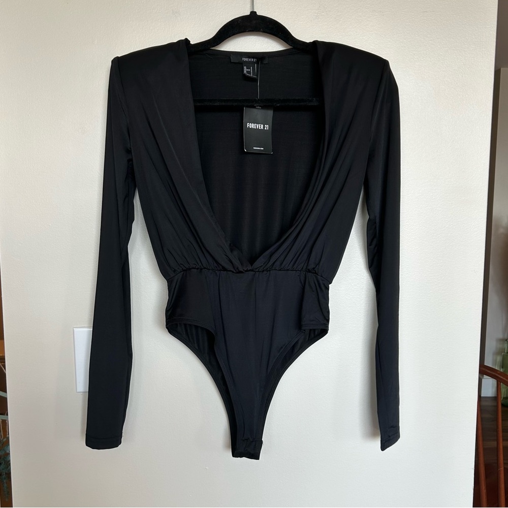 Black Slinky Body Suit